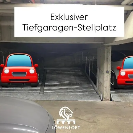 Loewenloft Loewenbruecke - Parking - Balkon Apartmán *